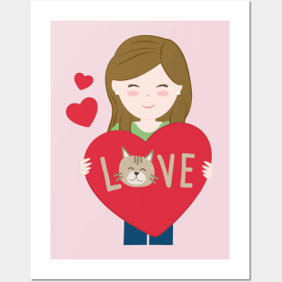 I LOVE CATS Posters and Art